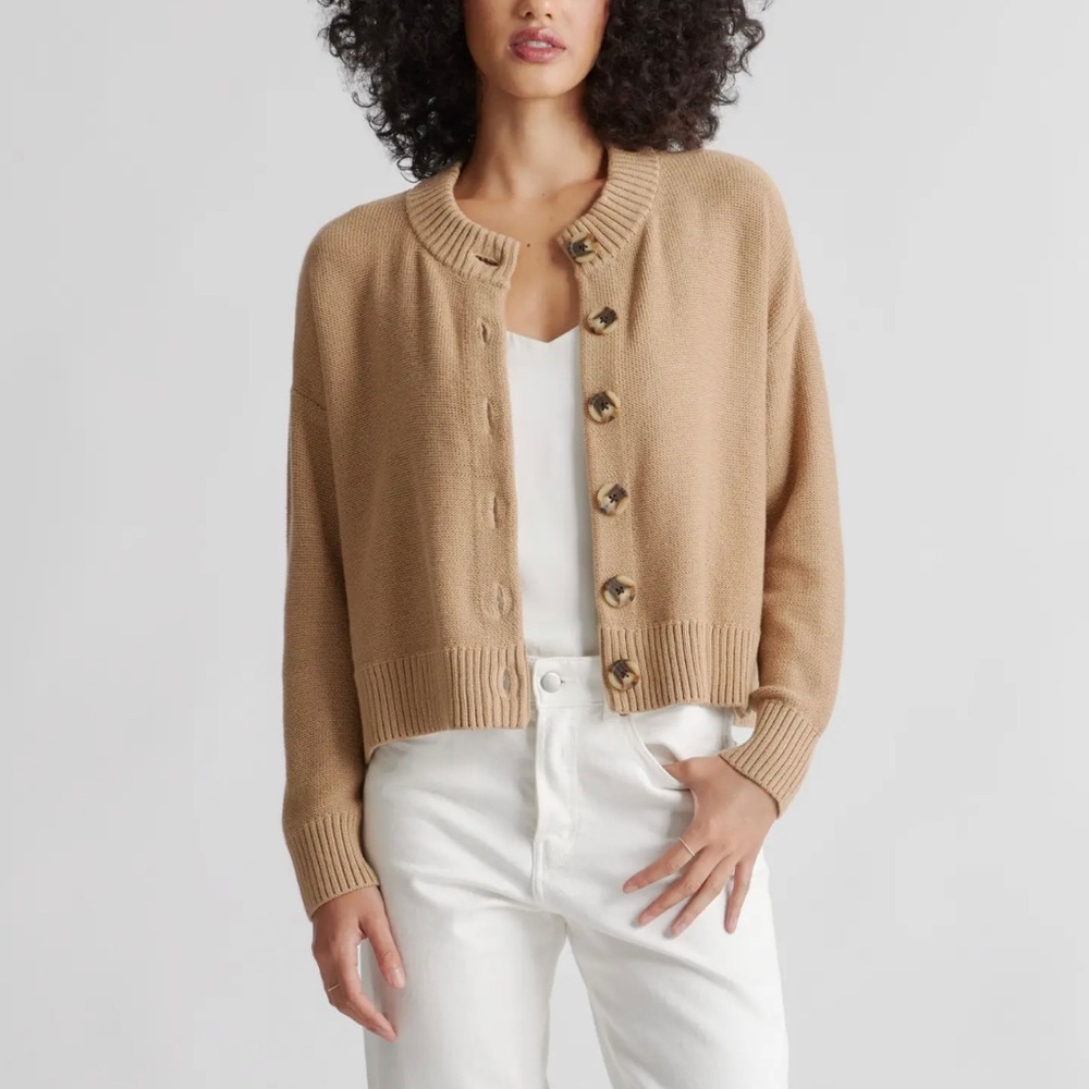 Quince 100% cotton cardigan